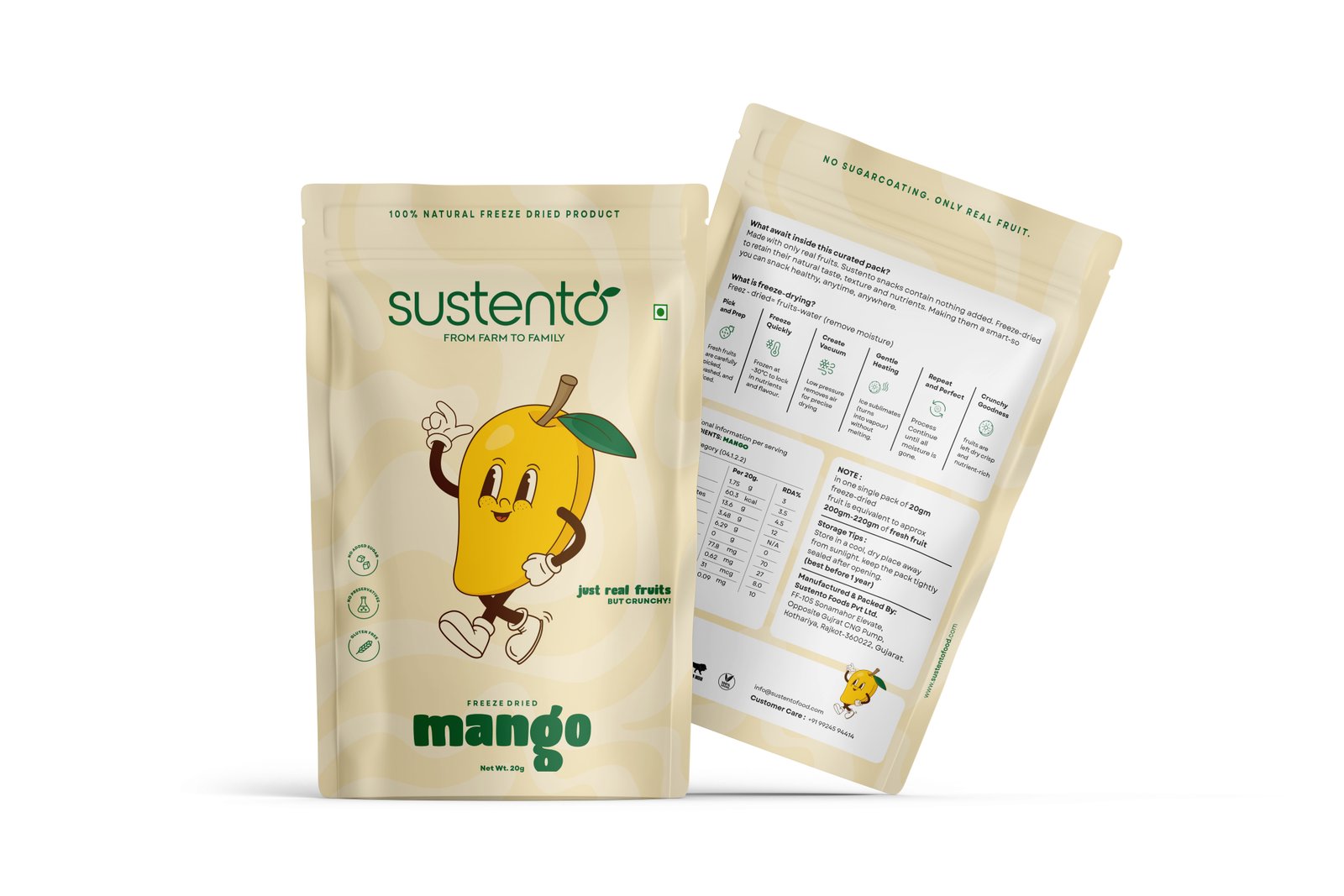 Mango pouch