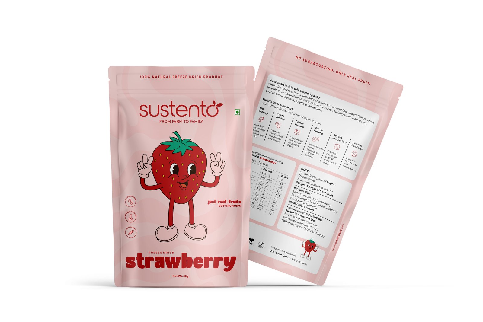 Strawberry pouch